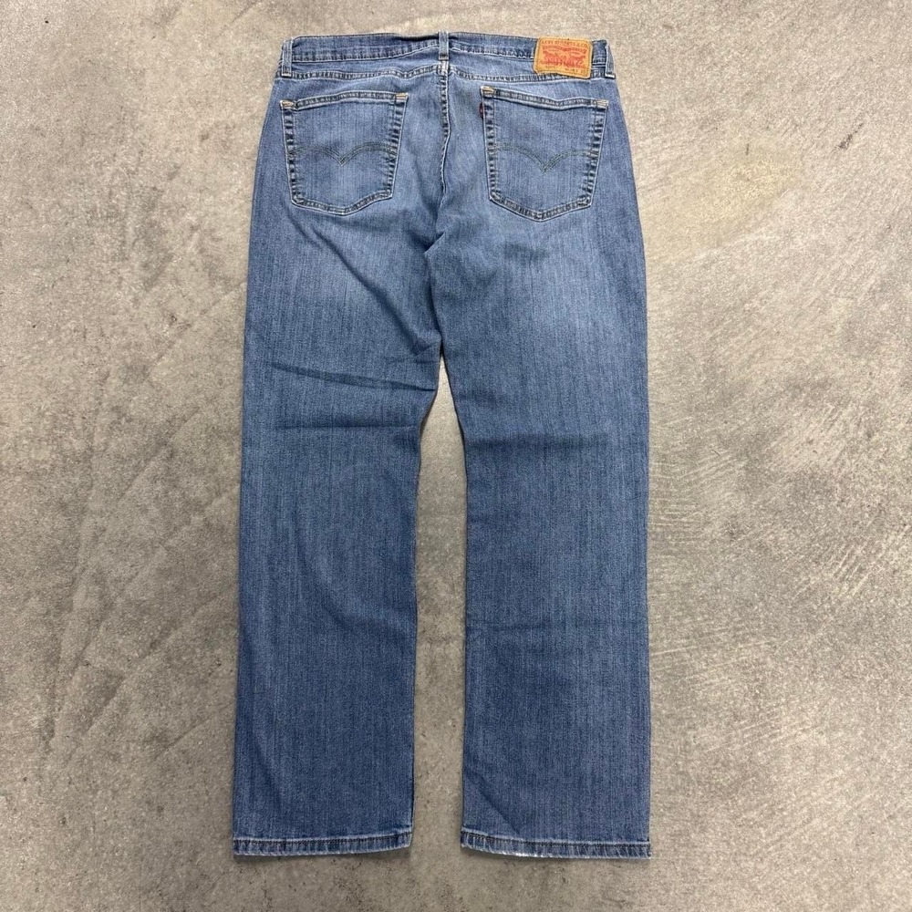 Men's Levi's 559 Jeans Relaxed Fit Straight Leg Light Wash 36 x 30
